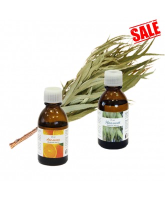 PROMOTIE Ulei esential pentru sauna 2х25ml si matura | Spa Supplies