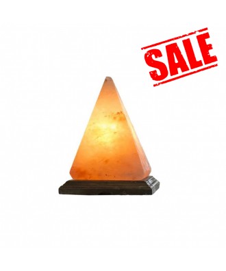 Veioza din sare de Himalaya USB forma piramida | Spa Supplies
