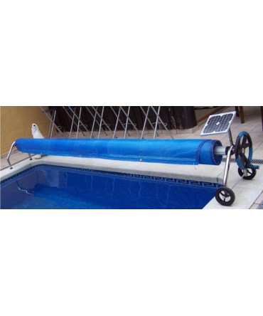 Set pentru prelata solara piscina cu panou solar | EU