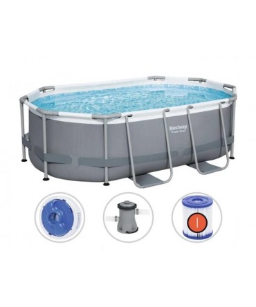 Piscina constructie metalica 3.05m х 2.00m H0.84m Power Steel Pro Frame | Bestway