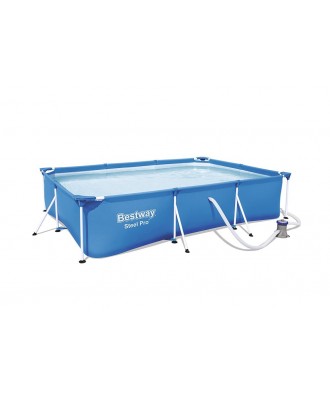 Piscina constructie metalica 3.00m х 2.01m H0.66m Steel Pro Frame | Bestway