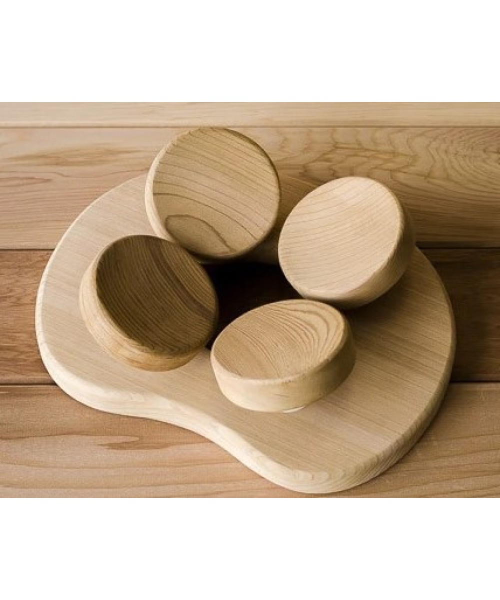 Tetiera sauna cu 4 suporturi mobile | Blumenberg