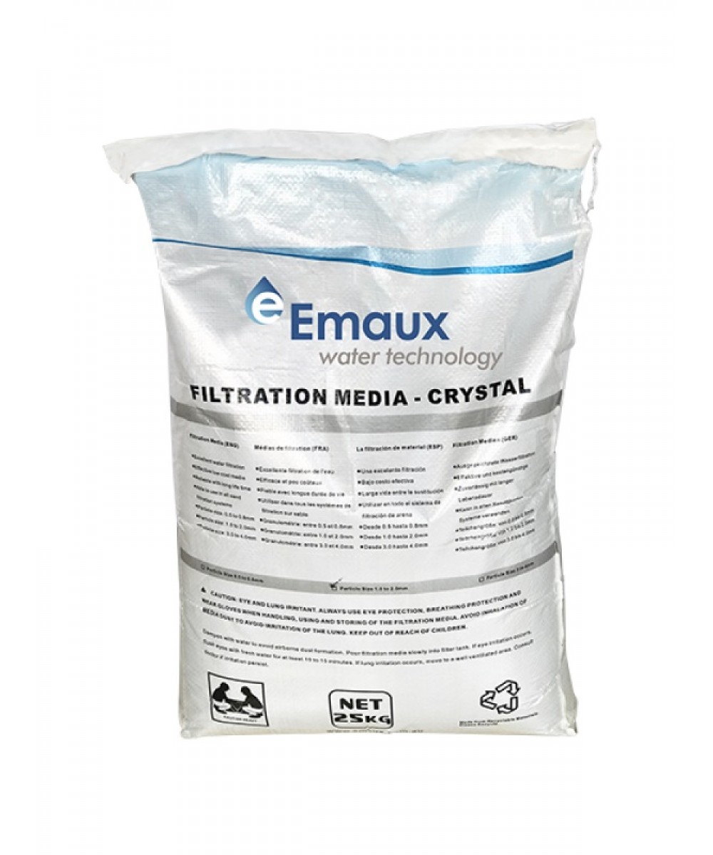 Material filtrant sticla reciclata 25 kg | Emaux 