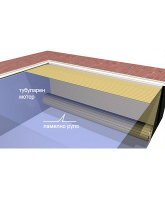 Acoperis automatic cu lamele pentru piscina model TP-2 | EU