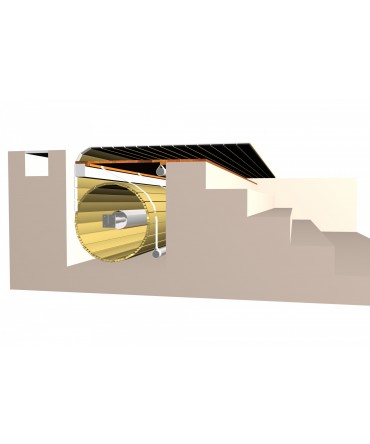 Acoperis automatic cu lamele pentru piscina model TP-BEACH | EU