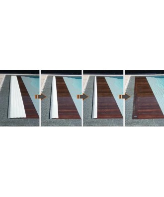 Acoperis automatic cu lamele pentru piscina model TP-BEACH | EU