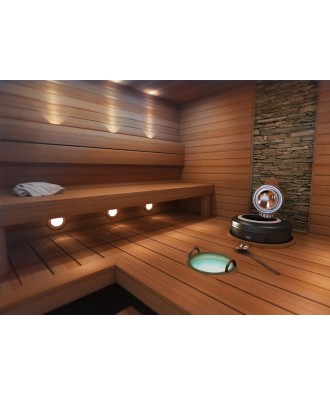 Banca sauna RONDO control incorporat 6.4kW-8.0kW | Helo