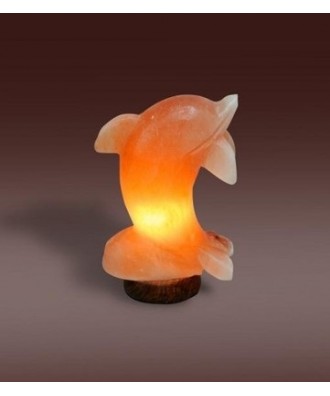 Veioza sare de Himalaya forma delfin | Spa Supplies