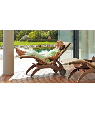 Sezlong model Siesta Natur | Holz