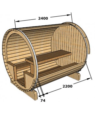 Ansamblu acoperit pentru picnic model 240 | EU