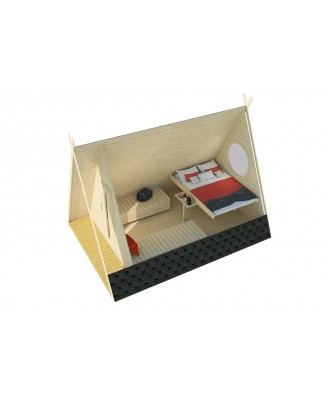 Ansamblu acoperit pentru camping model Wigwam | EU