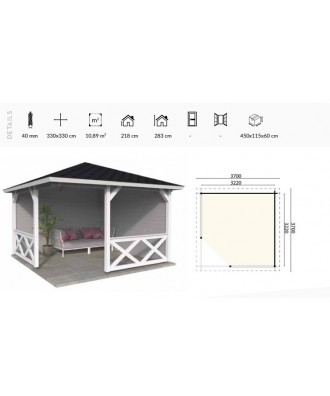 Pavilion pentru gradina model Pavillion | EU