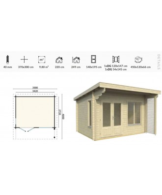 Casuta de gradina model Aston | EU