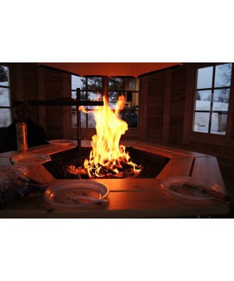 Ansamblu acoperit pentru gradina cu barbeque 6-17 m2 | EU