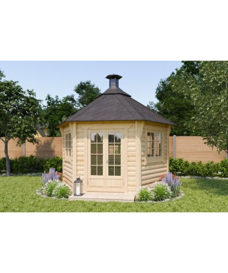 Ansamblu acoperit pentru gradina cu barbeque 6-17 m2 | EU