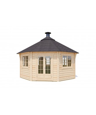 Ansamblu acoperit pentru gradina cu barbeque 6-17 m2 | EU