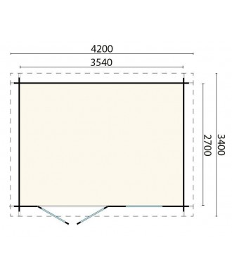 Casuta de gradina model York | EU