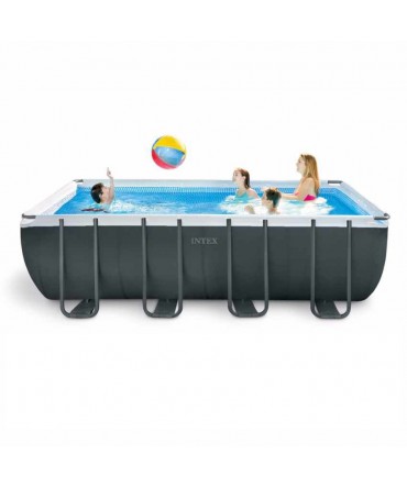 Piscina Ultra Frame cu constructie metalica si filtrare dimensiuni 5.49m х 2.74m H1.32m | INTEX