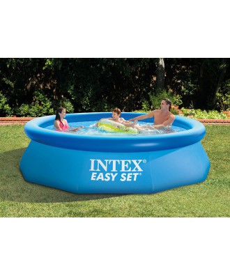 Piscina cu margine gonflabila si filtrare 3.05m x 0.76m Easy Set | INTEX