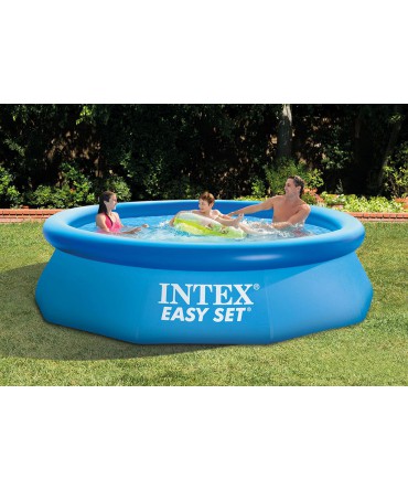 Piscina cu margine gonflabila si filtrare 3.05m x 0.76m Easy Set | INTEX