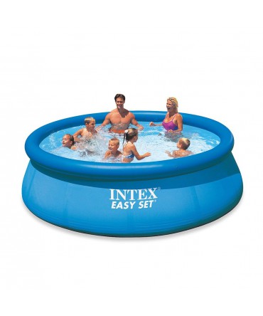 Piscina cu margine gonflabila si filtrare 3.66m x 0.76m Easy Set | INTEX