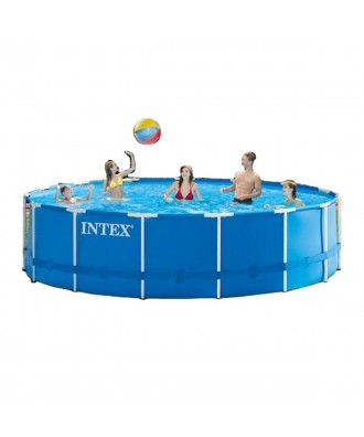 Piscina Metal Frame cu constructie metalica d4.57m H1.22m | INTEX