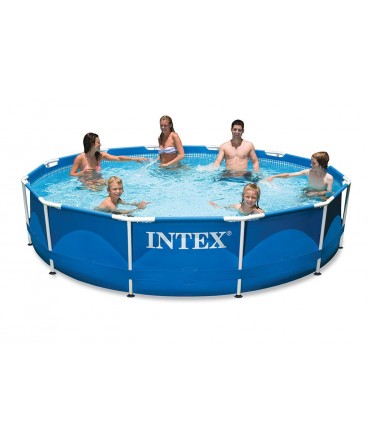 Piscina Metal Frame cu constructie metalica 3.66m H0.76m | INTEX