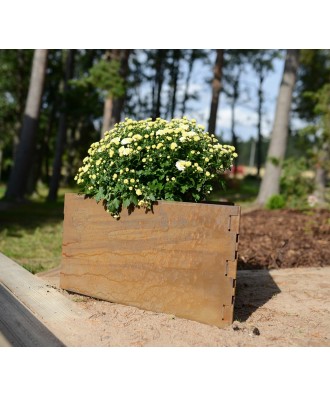 Element decoratie multifunctional din otel pentru gradina Triholdy | Kirami
