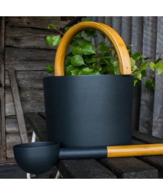 Galeata aluminiu pentru sauna Black 2 | Kolo