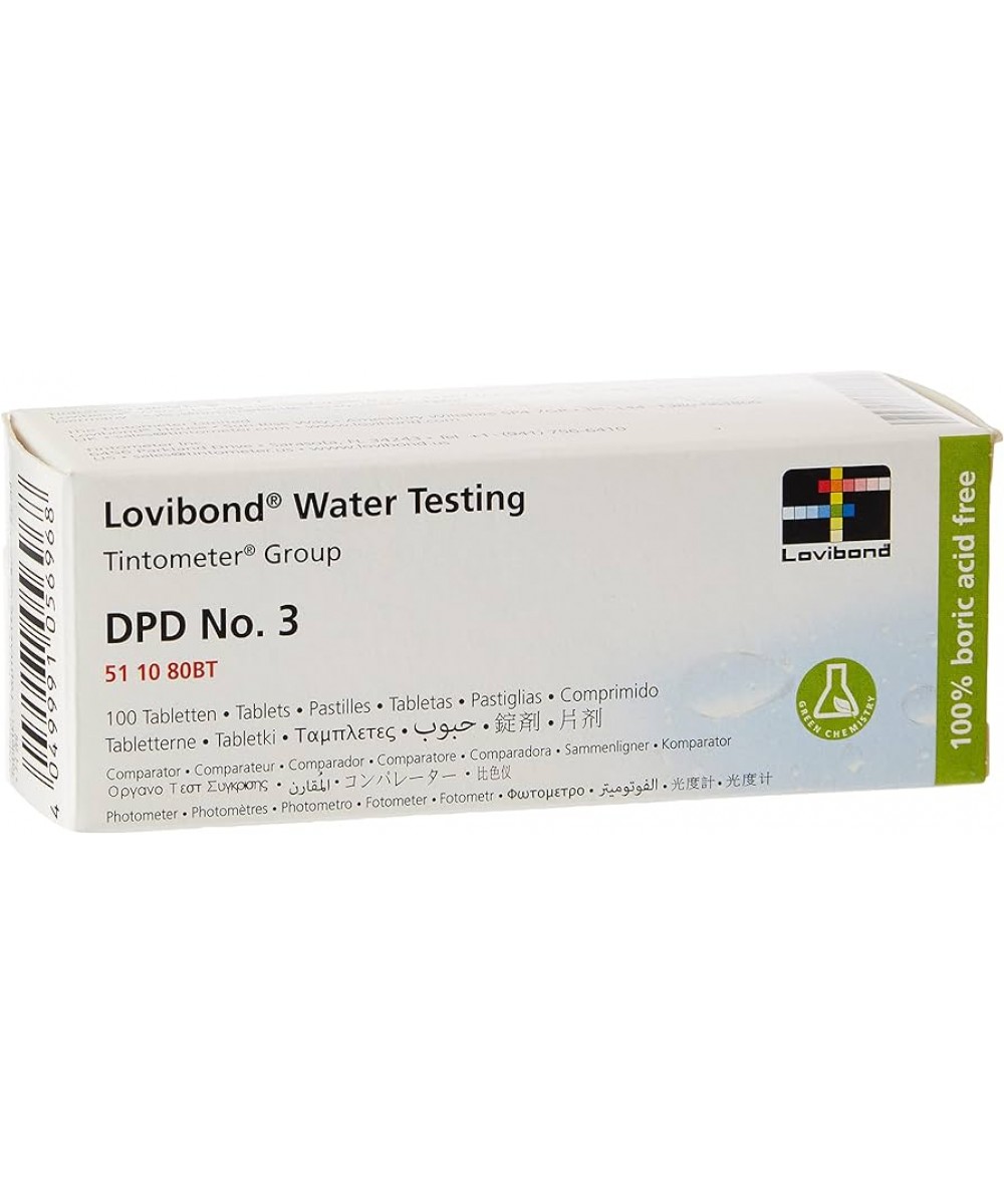 Tablete pentru masurarea nivelului clor DPD3 | Lovibond