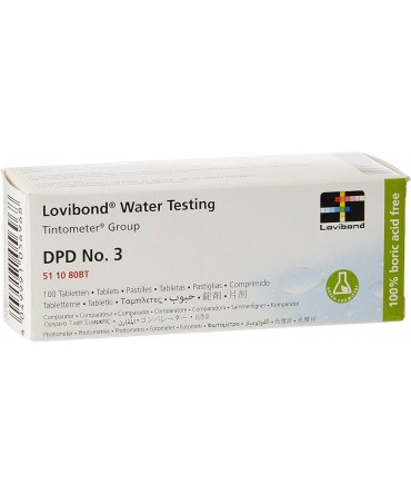 Tablete pentru masurarea nivelului clor DPD3 | Lovibond