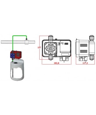 Pompa dozatoare ME1-C digital cu setari manuale1 | Microdos