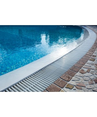 Gratar pentru piscina revarsare flexibil 125mm-345mm | Pool Supplies