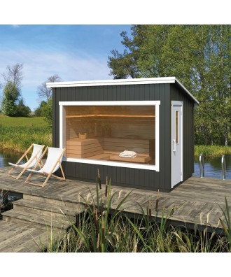 Sauna prefabricata exterior Kalle | EU