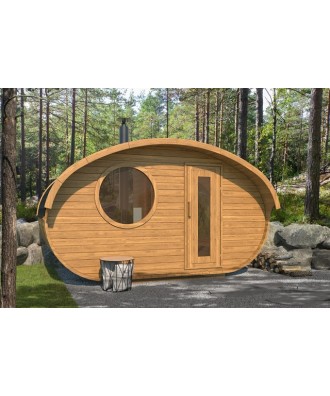 Sauna prefabricata exterior Mushroom | EU