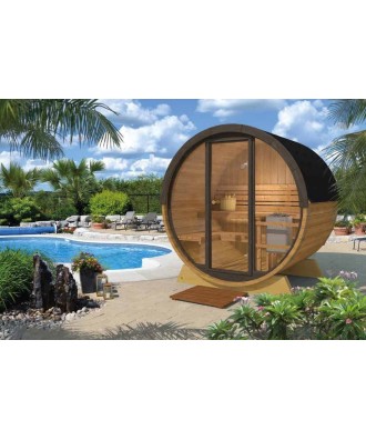 Sauna prefabricata exterior Pool Sauna 2-4 persoane | EU