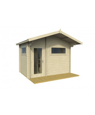 Sauna prefabricata exterior Timo | EU