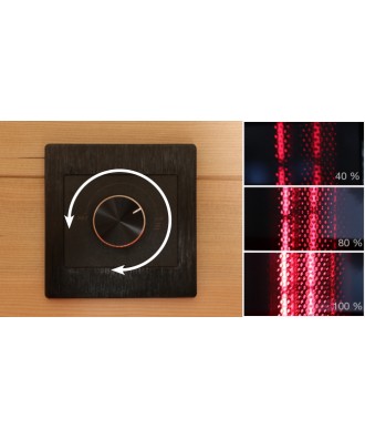 Sauna infrarosu model PSCAN3A | EU
