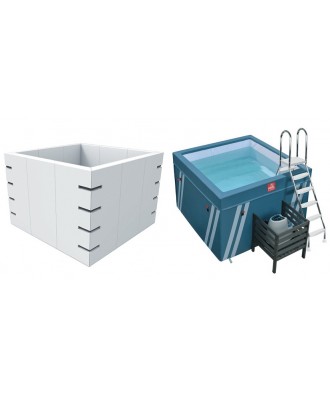 Piscina detasabila cu bicicleta acvatica Fit's Pool | EU 