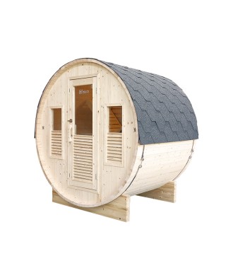 Sauna finlandeza tip Butoi model Bella pentru 3 persoane | EU