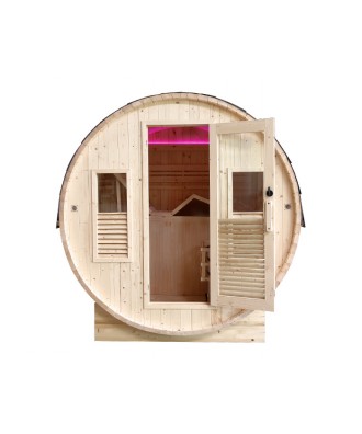Sauna finlandeza tip Butoi model Bella pentru 3 persoane | EU