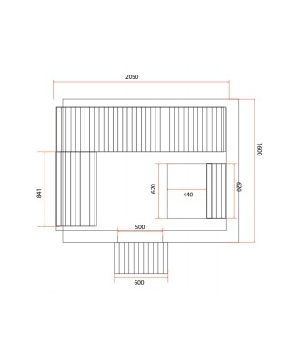 Sauna finlandeza tip Butoi model Bella pentru 3 persoane | EU
