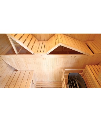 Sauna finlandeza tip Butoi model Bella pentru 3 persoane | EU