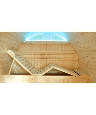 Sauna finlandeza tip Butoi model Luna pentru 6 persoane | EU