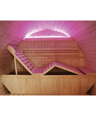 Sauna finlandeza tip Butoi model Omega pentru 6 persoane | EU
