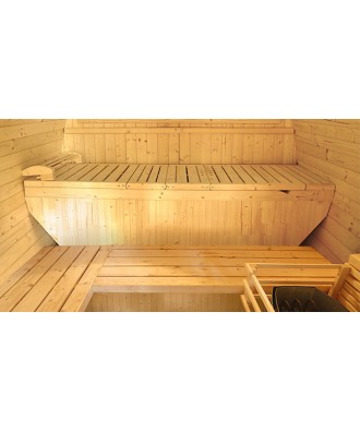 Sauna finlandeza tip Butoi model Luna pentru 6 persoane | EU