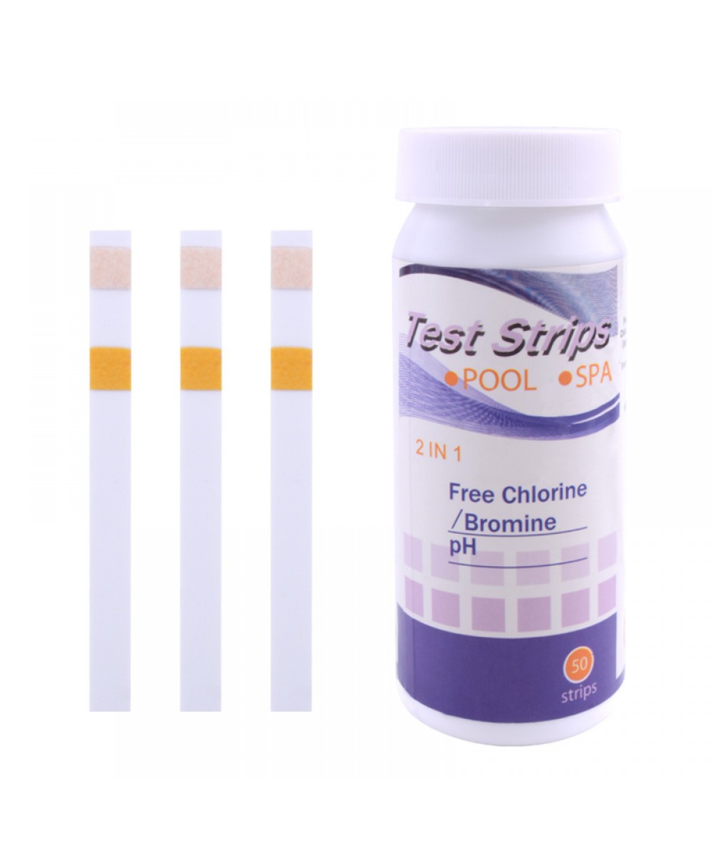 Test benzi pentru masurare pH, clor si brom  3 in 1 | Pool Supplies