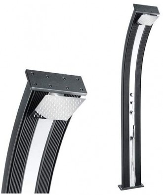 Dus solar Dada Arc pentru montaj extern 40l Anthracite Inox | Formidra