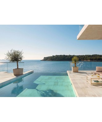 Gresie portelanata pentru placare piscina 48.8 x 97.9 x 1cm seria Mythos | Rosa Gres