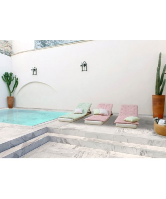 Gresie portelanata pentru placare piscina 48.8 x 97.9 x 1cm seria Mythos | Rosa Gres